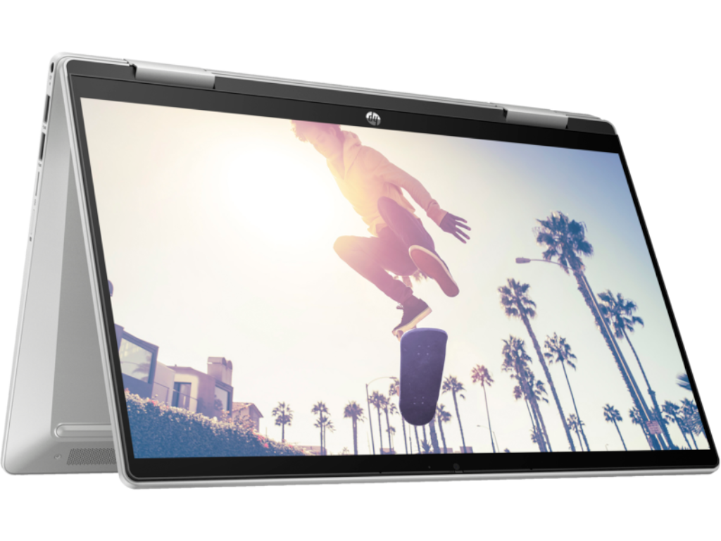 HP PSG Laptop HP Pavilion x360 14-ek1003nm DOS/14"FHD IPS Touch/i7-1355U/16GB onboard/512GB/backl/FPR/srebr